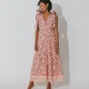 Astrid Ankle Dresspositano Floral-Cleobella Cheap
