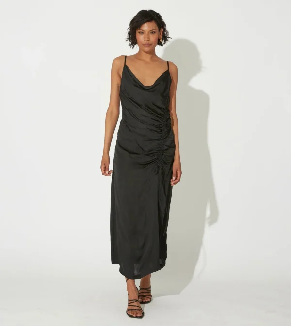 Babette Midi Dressblack-Cleobella Fashion