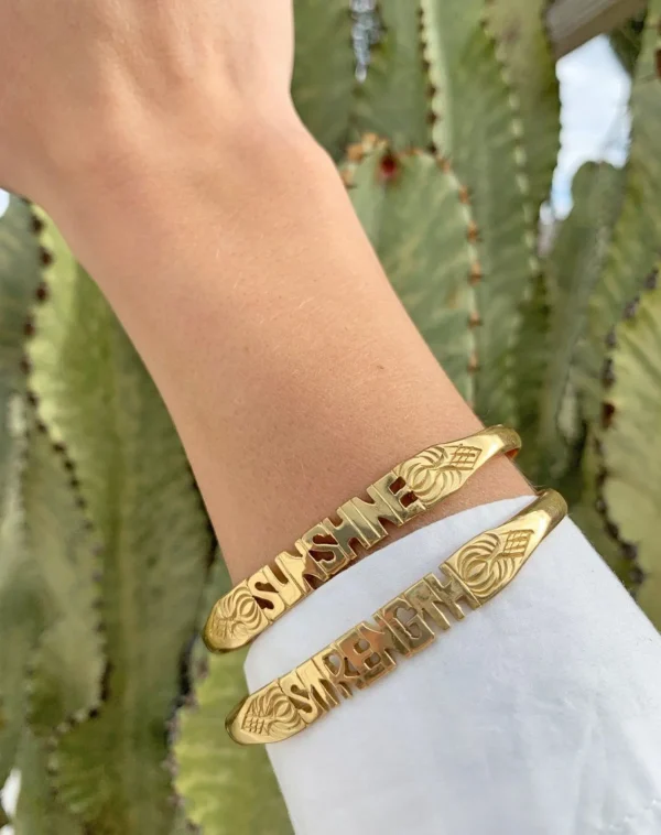 Bali Word Bracelet-Cleobella Discount