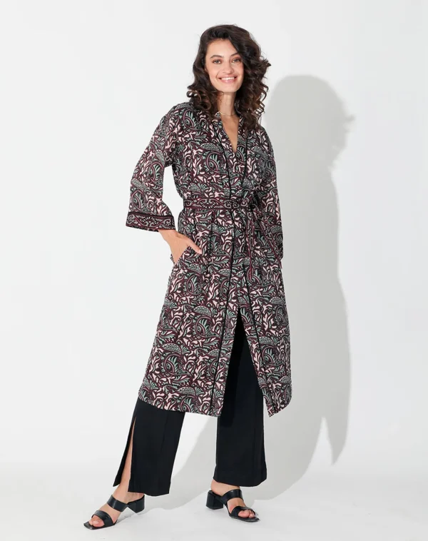 Block Printed Robezuri-Cleobella Shop