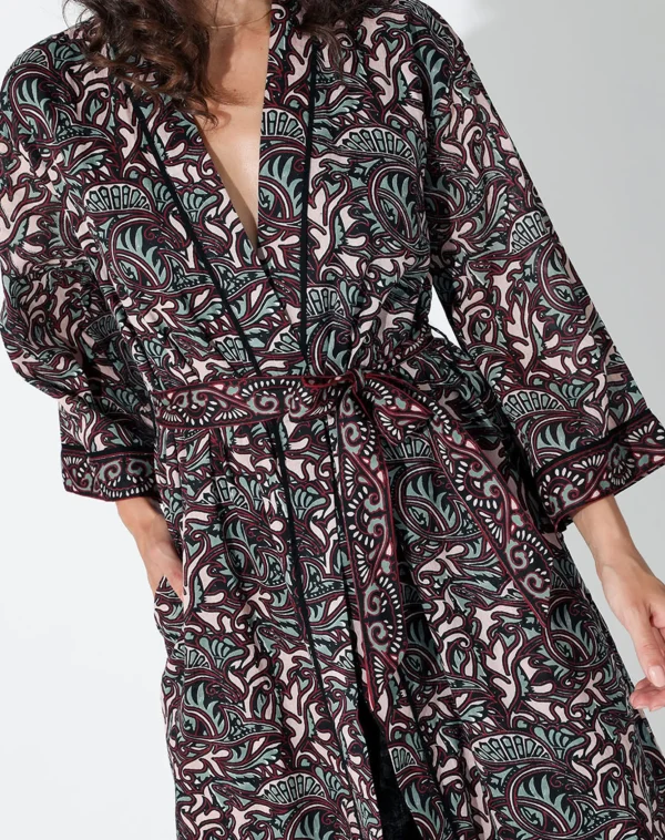 Block Printed Robezuri-Cleobella Shop