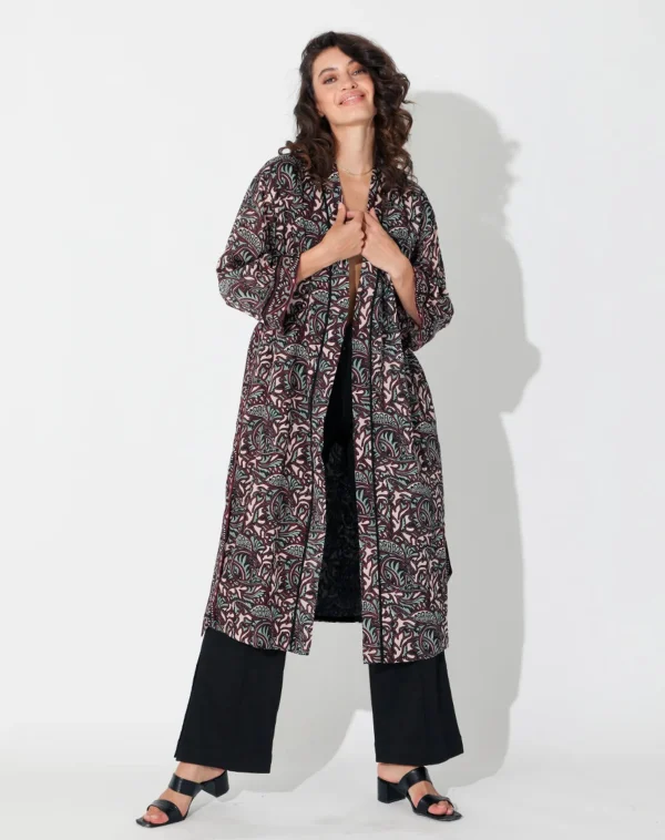 Block Printed Robezuri-Cleobella Shop