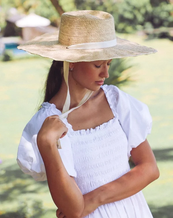 Cortez Palm Hatnatural-Cleobella Cheap