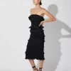 Elodie Midi Dressblack-Cleobella Cheap
