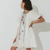 Farida Mini Dresswhite-Cleobella Cheap