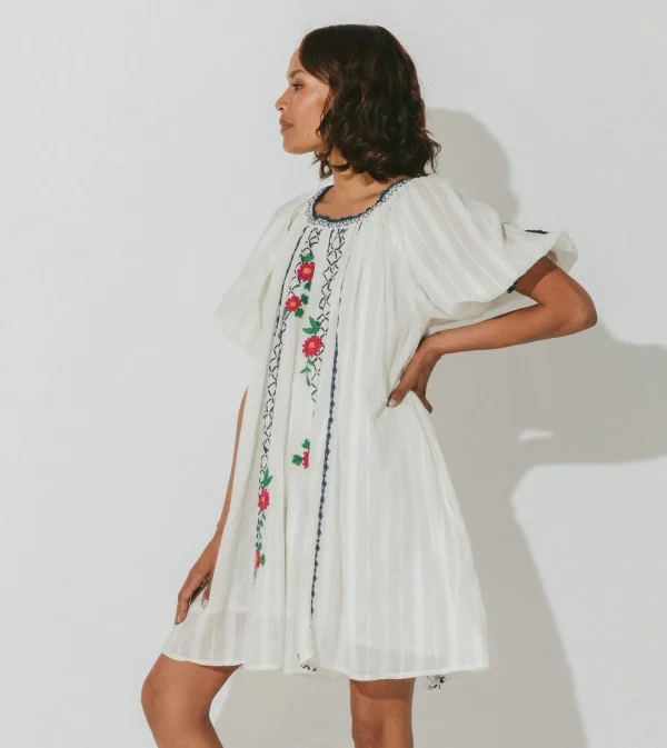 Farida Mini Dresswhite-Cleobella Cheap