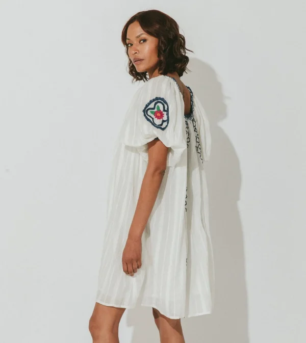 Farida Mini Dresswhite-Cleobella Cheap