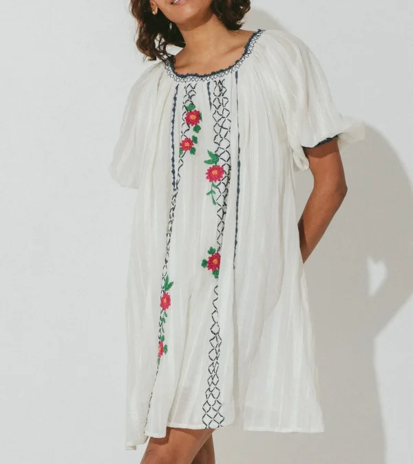 Farida Mini Dresswhite-Cleobella Cheap
