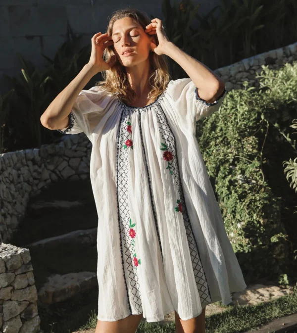 Farida Mini Dresswhite-Cleobella Cheap