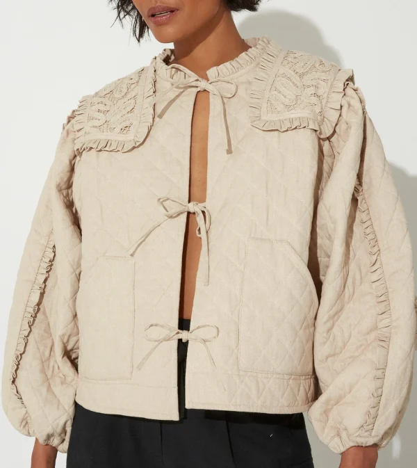 Frida Jacketoatmeal-Cleobella Fashion