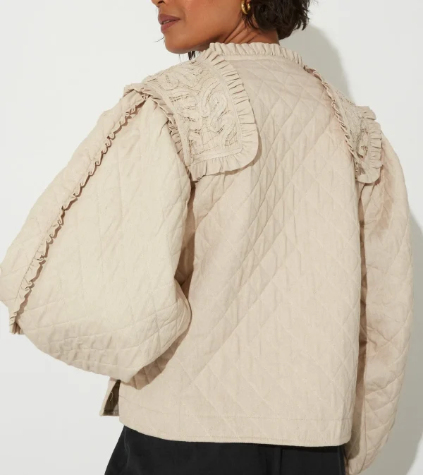 Frida Jacketoatmeal-Cleobella Fashion