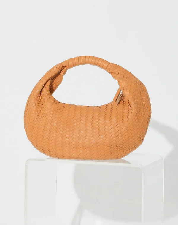 Hobo Woven Bagcamel-Cleobella Hot