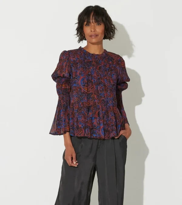 Ines Blouseretrograde Paisley-Cleobella Store