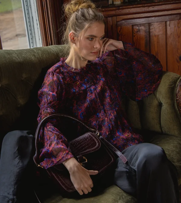 Ines Blouseretrograde Paisley-Cleobella Store