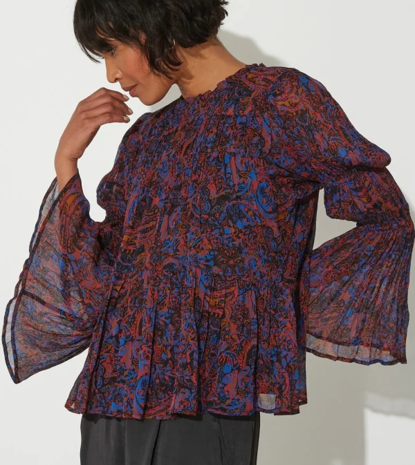 Ines Blouseretrograde Paisley-Cleobella Store