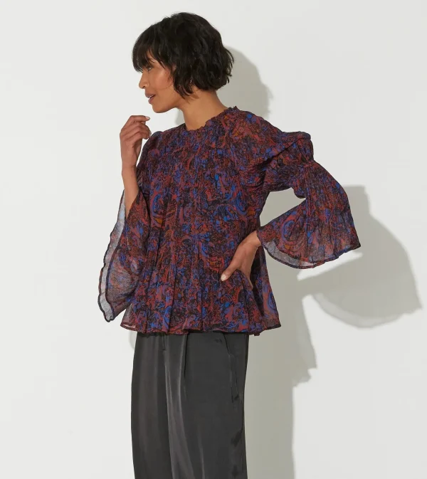 Ines Blouseretrograde Paisley-Cleobella Store