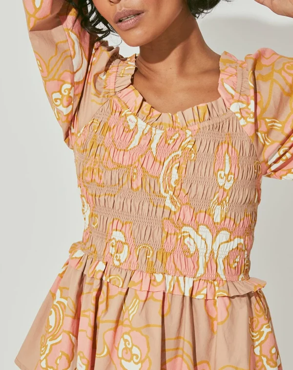 Journee Mini Dressabstract Rose-Cleobella New