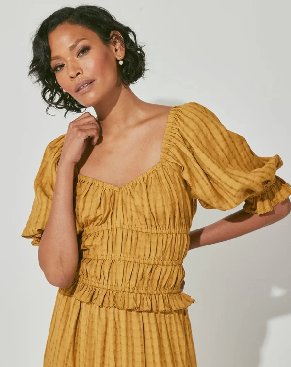 Kali Midi Skirtgoldie-Cleobella New