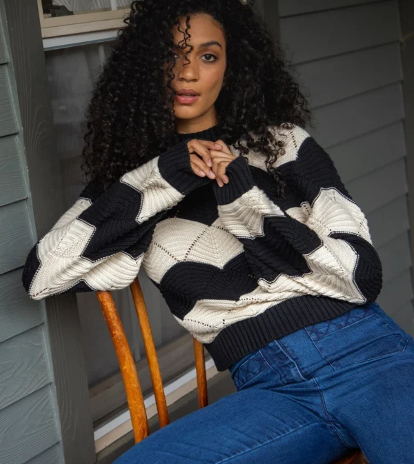 Kori Sweaterblack/Ivory-Cleobella Store