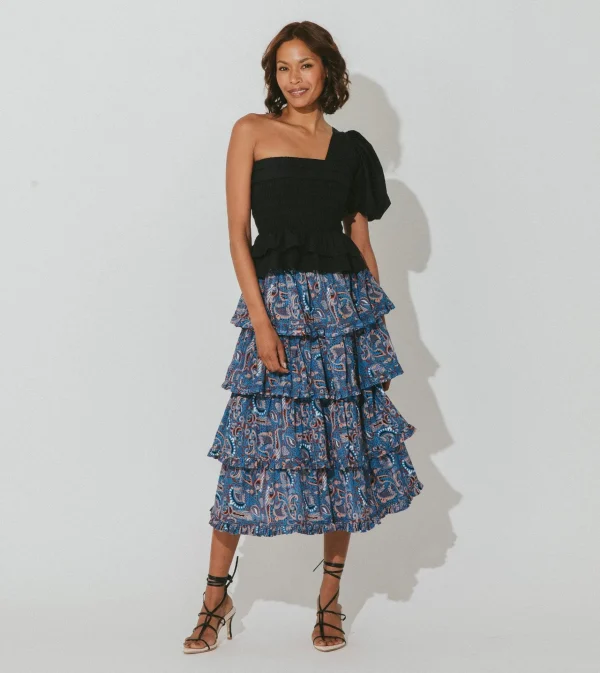 Lana Midi Skirtlazuli-Cleobella Outlet