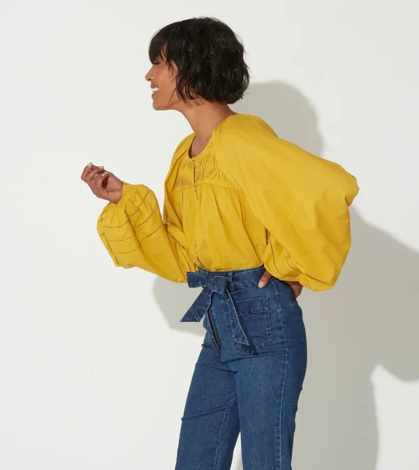 Nerea Blousecitrine-Cleobella Shop