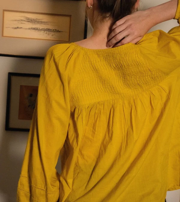 Nerea Blousecitrine-Cleobella Shop