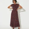 Nicolette Ankle Dressretrograde Paisley-Cleobella Hot