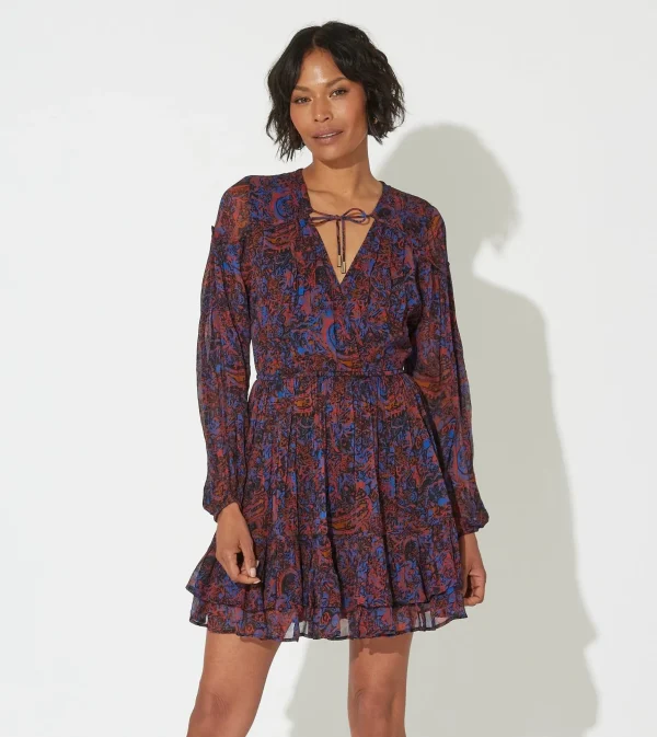Nisha Mini Dressretrograde Paisley-Cleobella Cheap
