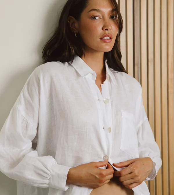 Nusa Button Up Topivory-Cleobella New