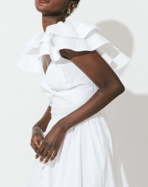 Pasha Ankle Dresswhite-Cleobella Shop