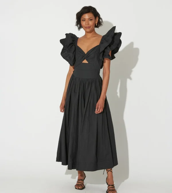 Piper Midi Dressblack-Cleobella Best