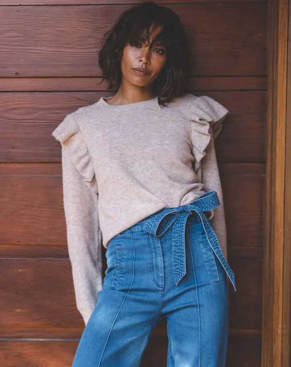Quinn Sweateralmond-Cleobella Cheap