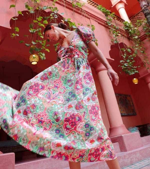 Reza Midi Dresspanama-Cleobella Store