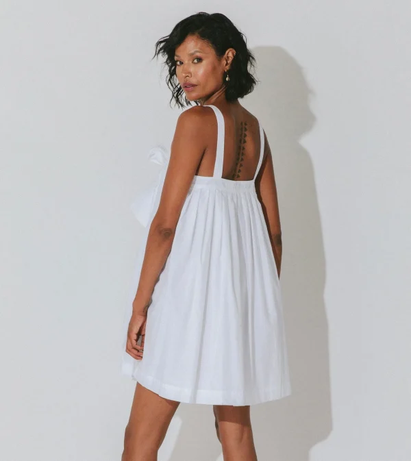 Shyla Mini Dressbright White-Cleobella Clearance