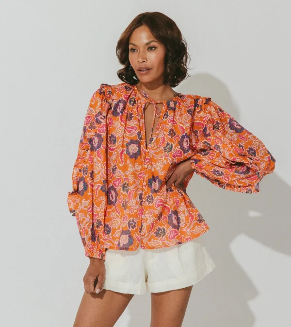 Talia Blousetropique-Cleobella Store