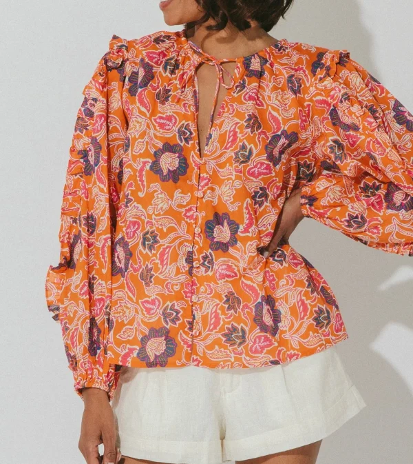 Talia Blousetropique-Cleobella Store