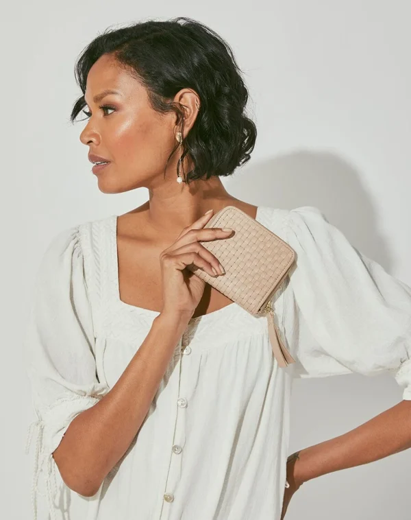 Tiegs Small Zip Walletbone-Cleobella Sale