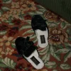 Velvet Slippersblack-Cleobella Cheap