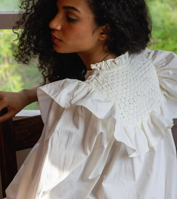Vivienne Blouseivory-Cleobella Store