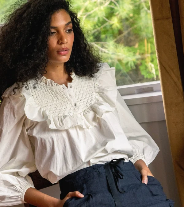Vivienne Blouseivory-Cleobella Store