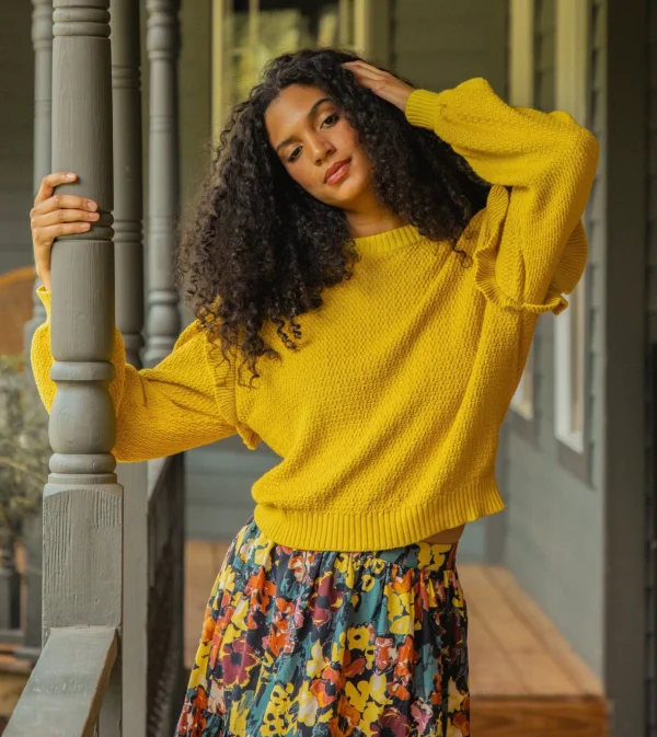 Yara Sweatercitrine-Cleobella Cheap